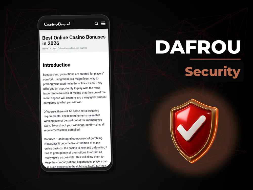 Dafrou - Security